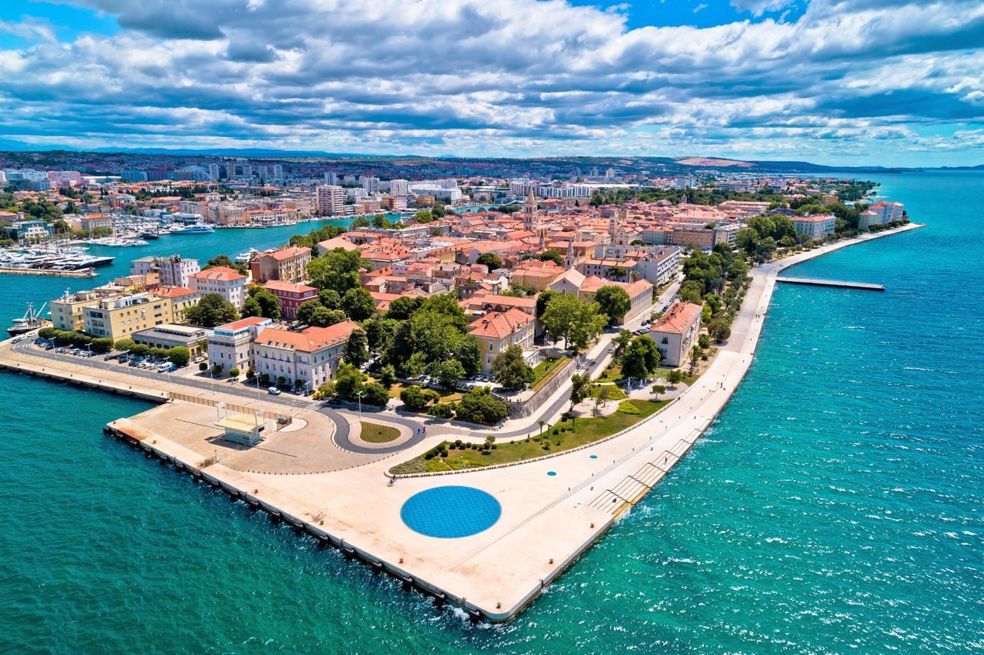 Sea View Studio Apartment Zadar Zewnętrze zdjęcie